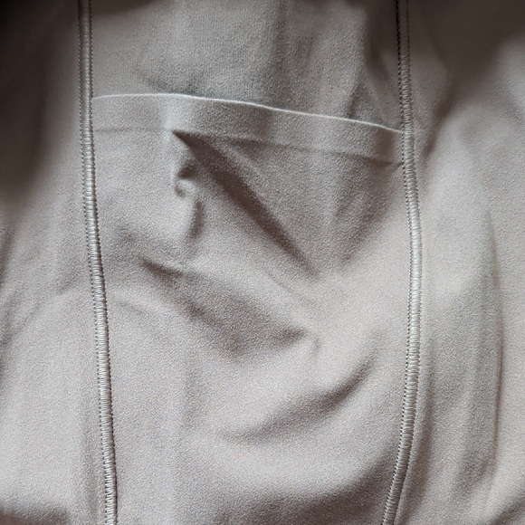 Athleta Salutation Stash 7/8 Fold Over Tight Clay NWT - Picture 6 of 9